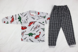 Пижама детская с начесом (от 86см до 128см рост)