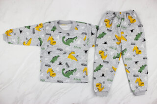 Пижама детская с начесом (от 86см до 128см рост)