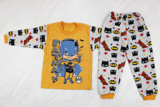 Пижама детская с начесом (от 86см до 128см рост)