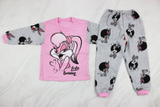 Пижама детская с начесом (от 98см до 128см рост)