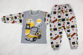 Пижама детская с начесом (от 86см до 128см рост)