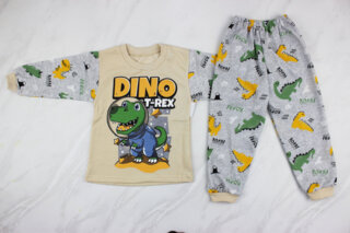 Пижама детская с начесом (от 86см до 128см рост)