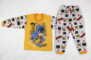 Пижама детская с начесом (от 86см до 128см рост)