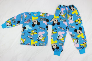 Піжама дитяча з начосом (від 92см до 146см ріст)