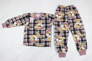 Піжама дитяча з начосом (від 98см до 146см ріст)