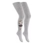 Колготки дитячі Дюна (Duna), бавовняні з малюнком, всесезонні, ріст 86–140 см — сірі