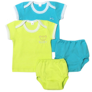 Комплект ясельный:майка+трусы+вышивка (от 62см до 68см рост)