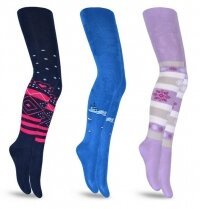 Колготи дитячі, махрові (від 68см до 74см ріст)