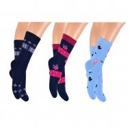 Шкарпетки дитячі, махрові на дівчинку (21-30 розмір взуття)