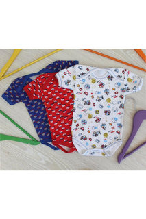 Боди для младенцев интерлок, короткий рукав, 100% хлопок, 9-12 мес (Украина)