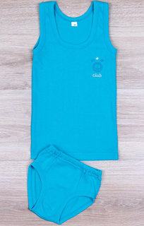 Комплект детский трусы + майка (от 74см до 122см рост)