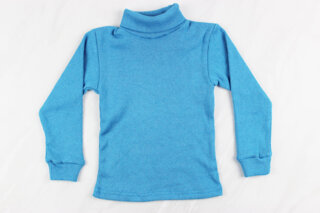 Водолазка детская, рубчик начес (3-10 лет 98-140 рост)