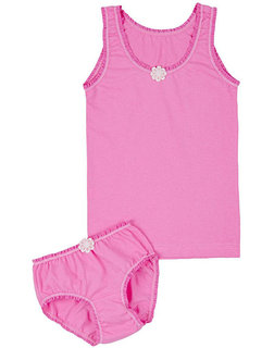 Комплект детский трусы + майка (от 74см до 98см рост)