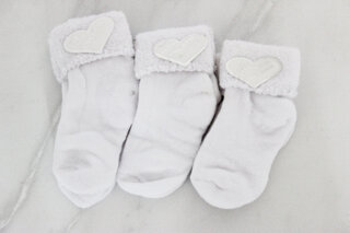 Шкарпетки дитячі махрові Туреччина (0-3 міс)