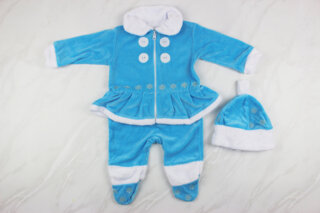 Комбінезон дитячий+ шапочка від 0 до 9 міс