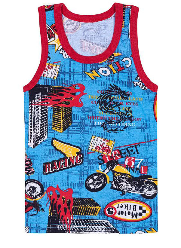 Майка для мальчика (от 74см до 122см рост)