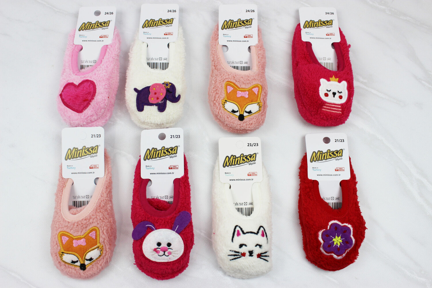 Махрові дитячі сліди Туреччина 1-4 роки