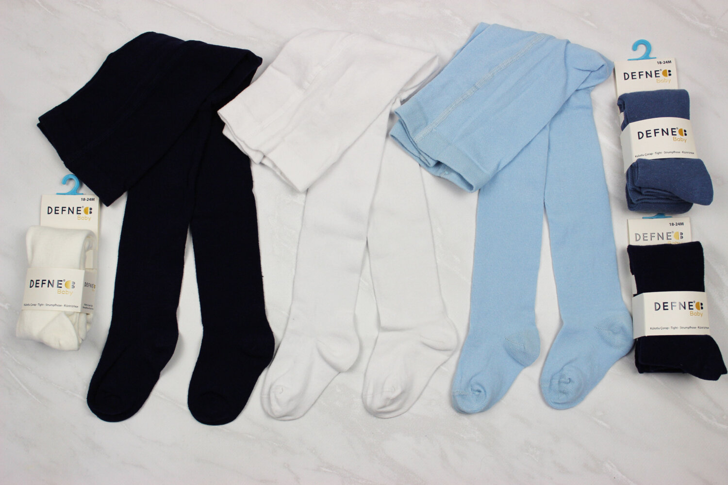 Колготы всесезонные на памперс (от 0 до 12 мес)