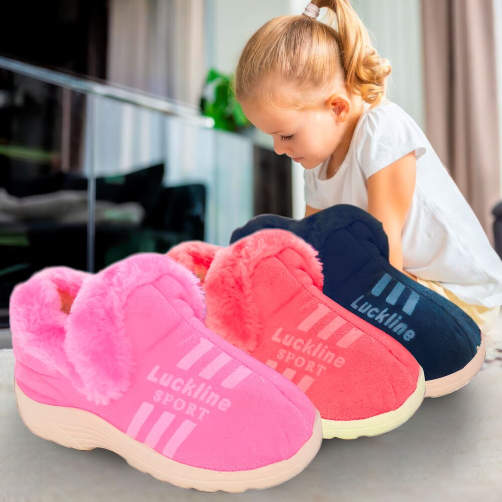 Дитячі теплі пухнасті тапочки ( 30-33 розмір)