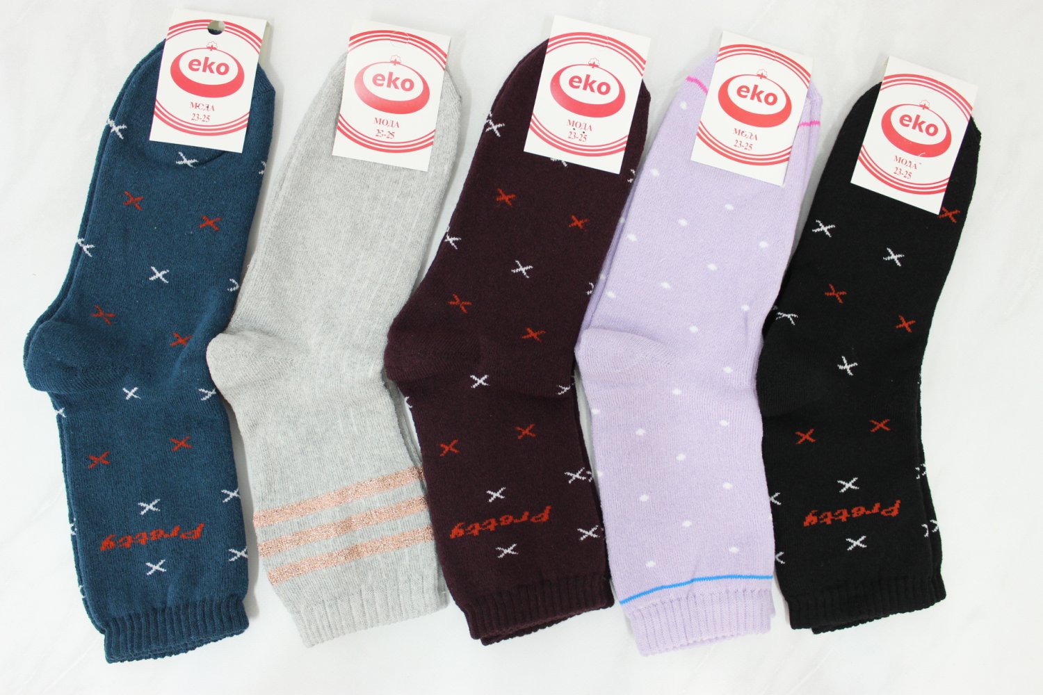 Шкарпетки жіночі махрові ( 23-25р )