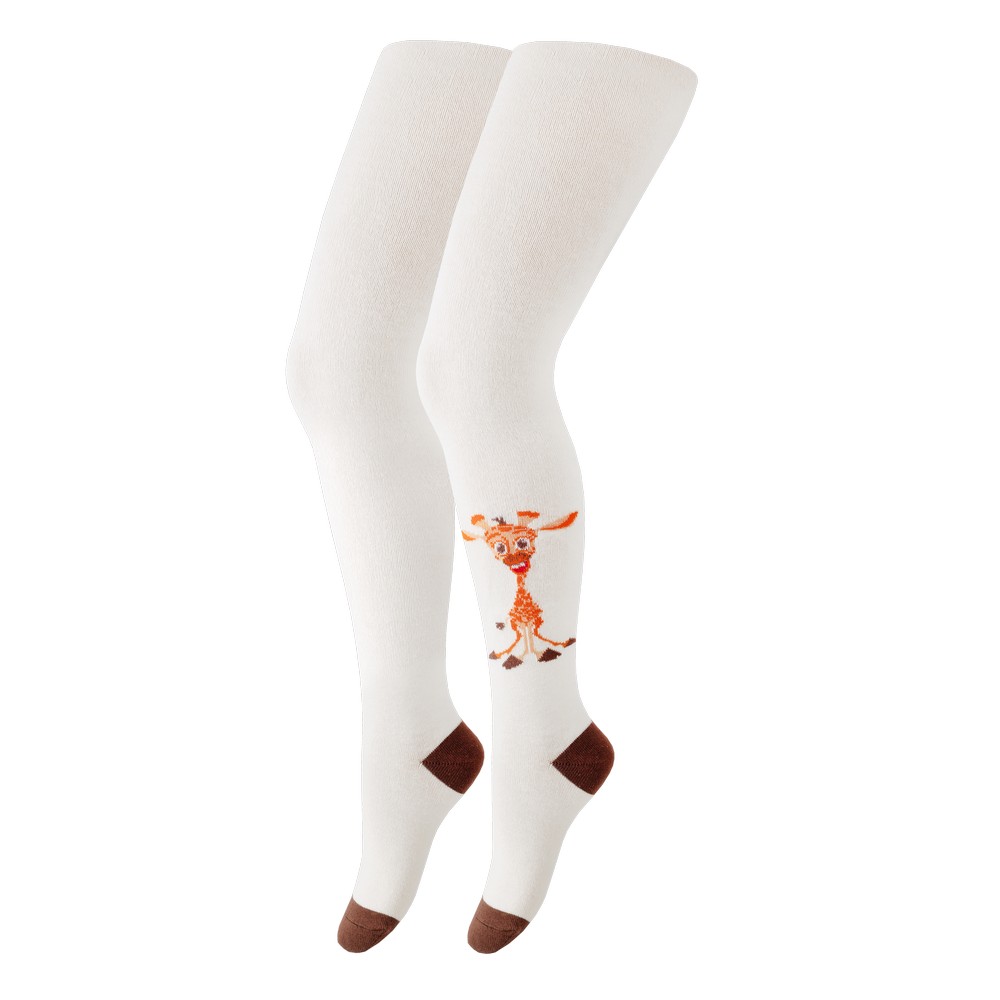 Колготки дитячі Дюна (Duna) — молочні, всесезонні (80–104 см)